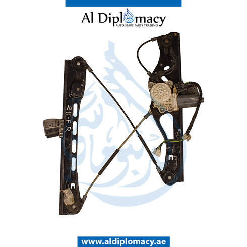 Front Right DOOR WINDOW Lifter, WITH MOTOR for Mercedes-Benz E Class W211 (2002-2009) models, Part Number UN-2117200446-W/MOTOR