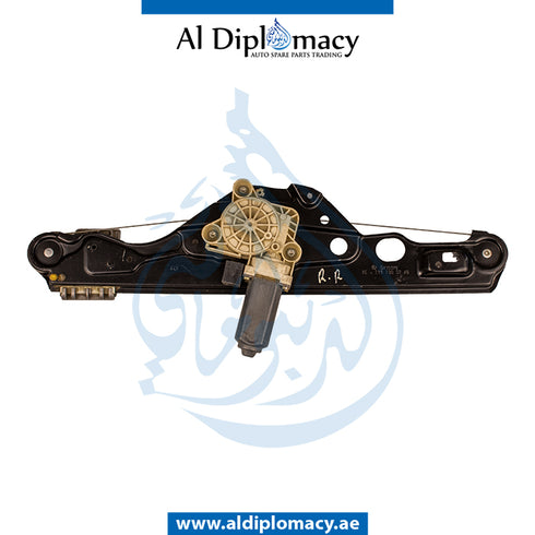 Rear Right DOOR WINDOW Lifter, WITH MOTOR for Mercedes-Benz E Class W211 (2002-2009) models, Part Number UN-2117300446-W/MOTOR