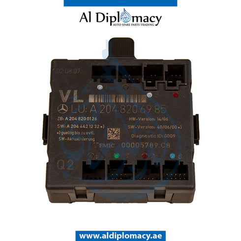 Front Left DOOR CONTROL UNIT for Mercedes-Benz C Class W204 (2007-2015) models, Part Number UN-2129009029
