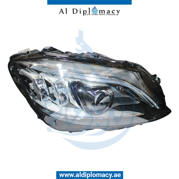 Right Headlight, UPGRADE FROM STATIC LED TO FULL Led, 2019 LOOK for Mercedes-Benz C Class W205 (2015-2021) models, Part Number T-2059066504-UPGRADE LED