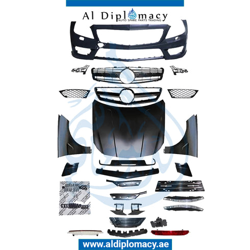 W218 CLS 63 BODY KIT 2011-2018 for Mercedes-Benz CLS Class W218 (2011-2018) models, Part Number T-W218-CLS63-BKIT-CO