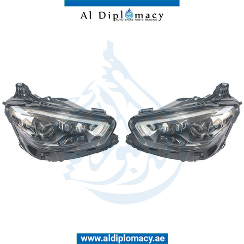 Front Rear C238 NORMAL AMG 2020 LOOK Bodykit. Bumper, Headlight, Diffuser, AND EXHAUST for Mercedes-Benz E-Class Coupe W238 (2017-2023) models