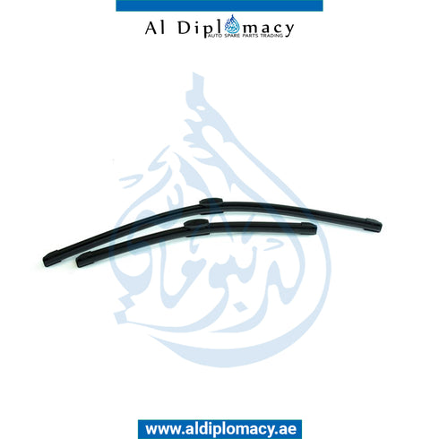 Front WIPER Blade, SET for BMW 5 SERIES 2010-2016 models, Part Number 61612458015