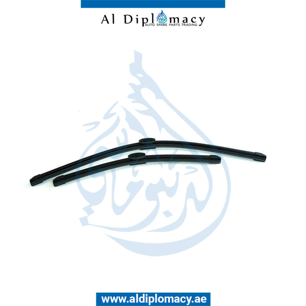 Front WIPER Blade, SET for BMW 5 SERIES 2010-2016 models, Part Number 61612458015