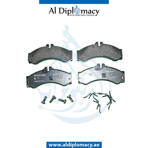 Front BRAKE PAD for Mercedes-Benz SPRINTER models, Part Number A0054208620
