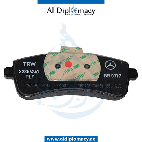 Rear BRAKE PAD for C Class 2015-2021 models