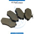 Rear BRAKE PAD for GLS Class 2019 models, Part Number A0004204002