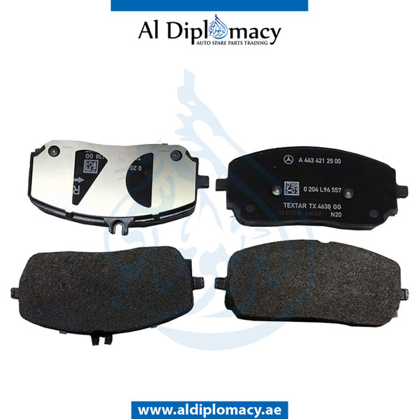 Front BRAKE PAD for G Class 1992-2022 models, Part Number A0004204902