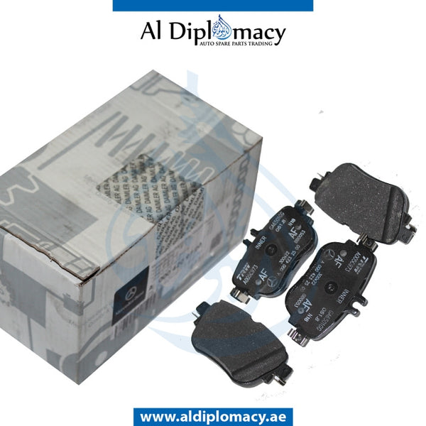 Rear BRAKE PAD for E Class 2017-2023 models, Part Number A0004206000