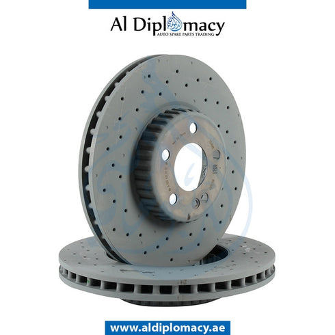 Front BRAKE DISC for C Class 2015-2021 models, Part Number A0004212112