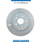 Rear BRAKE DISC for E Class 2009-2016 models, Part Number A0004231112