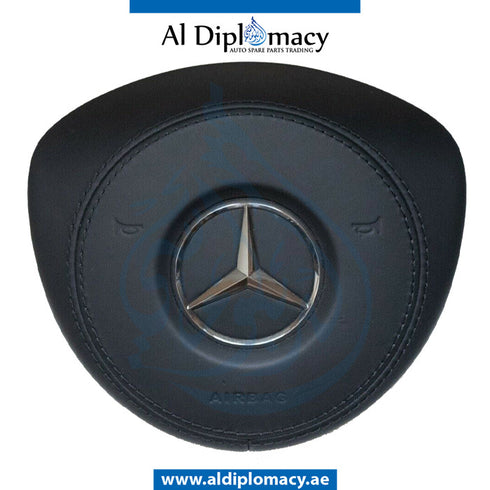 STEERING WHEEL Airbag, BLACK for GL Class 2013-2019 models, Part Number A0008609700 9E38