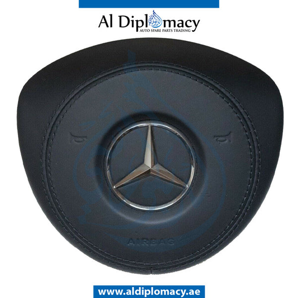 STEERING WHEEL Airbag, BLACK for GL Class 2013-2019 models, Part Number A0008609700 9E38