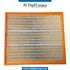 AIR FILTER for Mercedes-Benz models
