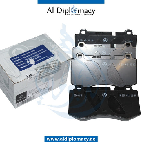 Front BRAKE PAD for Mercedes-Benz S Class W211 (2002-2009) models, Part Number A0044208020