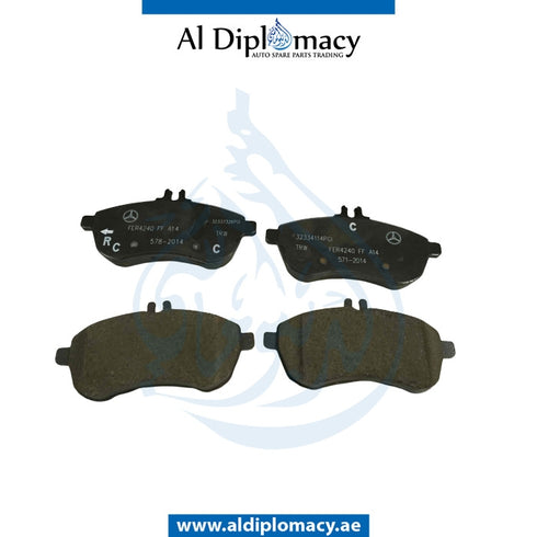 Front BRAKE PAD for Mercedes-Benz C Class W204 (2007-2015) models, Part Number A0054200820