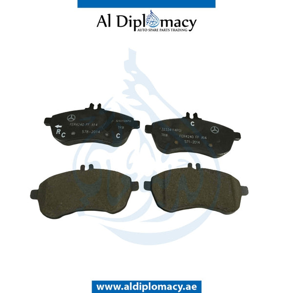 Front BRAKE PAD for Mercedes-Benz C Class W204 (2007-2015) models, Part Number A0054200820