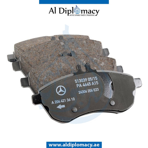 Front BRAKE PAD for Mercedes-Benz E Class W204 (2007-2015) models