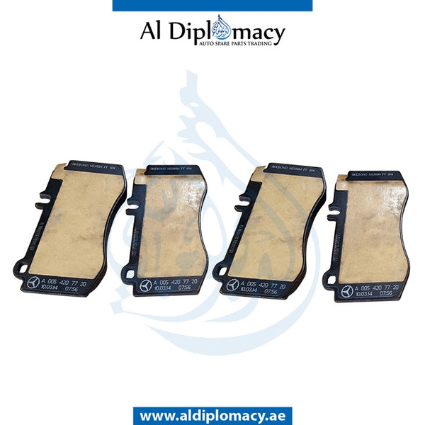 Front BRAKE PAD for Mercedes-Benz E Class W212 (2009-2016) models, Part Number A0074206320