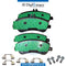 BRAKE PAD, FRONT, Mercedes-Benz C Class W204 models by Original Mercedes, Part Number A0054209220 / A0074206620 / A0004209304 / A0054204820