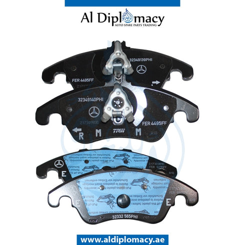 Front BRAKE PAD for Mercedes-Benz SLK Class W172 (2011-2020) models