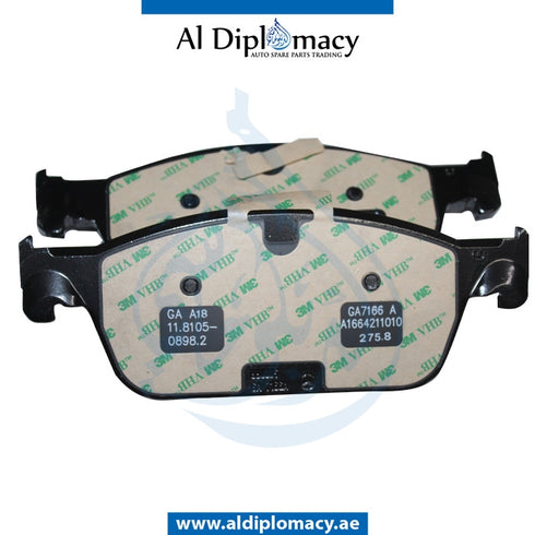 Front BRAKE PAD for Mercedes-Benz M Class C292 (2015-2020) models