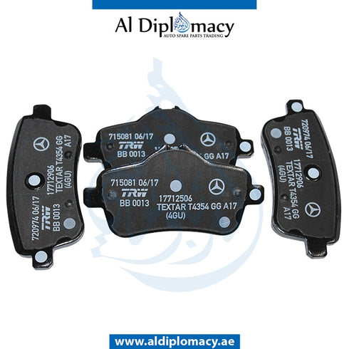 Rear BRAKE PAD for Mercedes-Benz M Class C292 (2015-2020) models