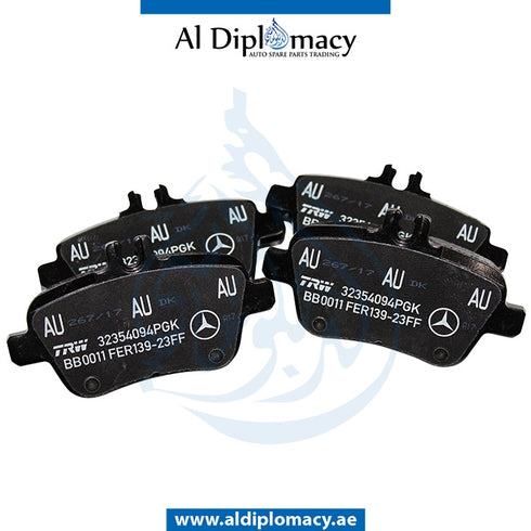 Rear BRAKE PAD for Mercedes-Benz CLA Class W117 (2013-2022) models