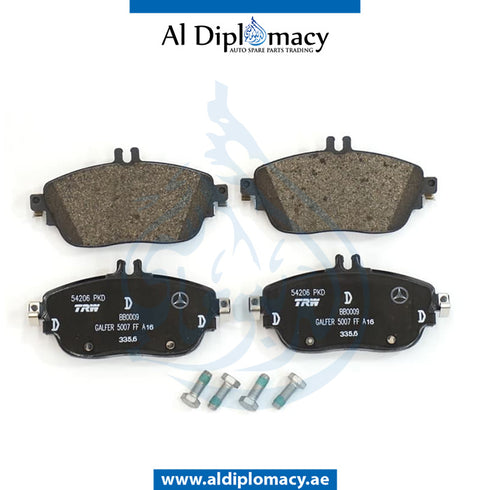 Front BRAKE PAD for Mercedes-Benz CLA Class W117 (2013-2022) models, Part Number A0084200320