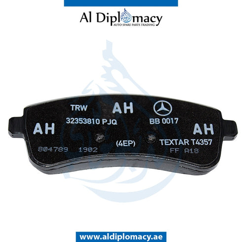 Rear BRAKE PAD for Mercedes-Benz S Class C217 (2015-2021) models