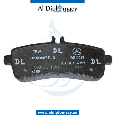 Rear BRAKE PAD for Mercedes-Benz S Class C217 (2015-2021) models