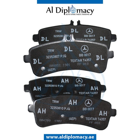 Rear BRAKE PAD for Mercedes-Benz S Class C217 (2015-2021) models, Part Number A0084201120