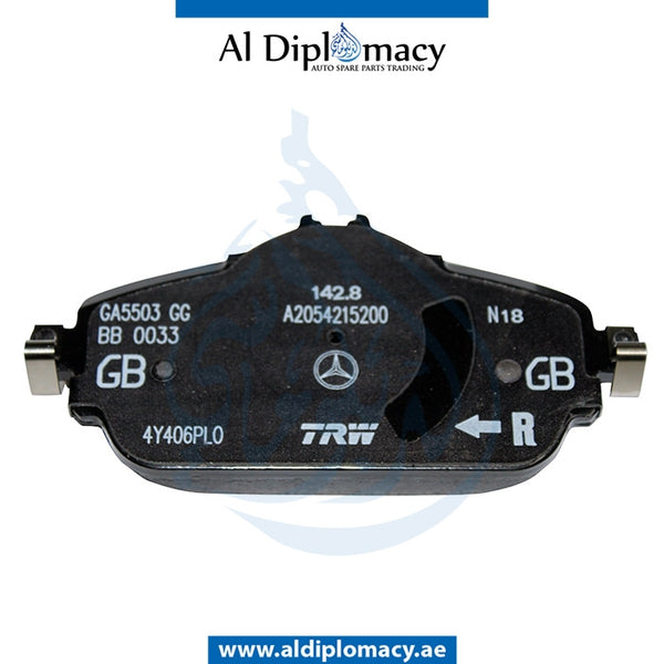 Front BRAKE PAD for Mercedes-Benz C Class W205 (2015-2021) models, Part Number A0084203620