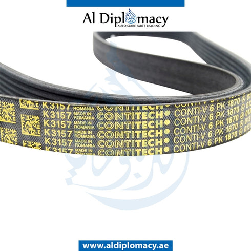 RIBBED V-belt 6PK1870 for Mercedes-Benz C Class W170 (1996-2004) models