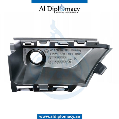 Front Left Lower BUMPER Cover, CENTER for Mercedes-Benz CLA Class W117 (2013-2022) models