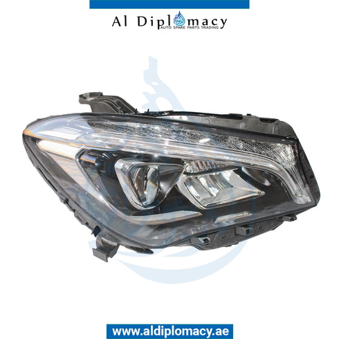 Left Headlight, STATIC LED for Mercedes-Benz CLA Class W117 (2013-2022) models, Part Number A1179067800