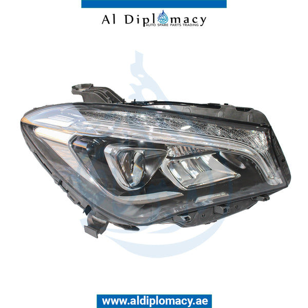 Left Headlight, STATIC LED for Mercedes-Benz CLA Class W117 (2013-2022) models, Part Number A1179067800