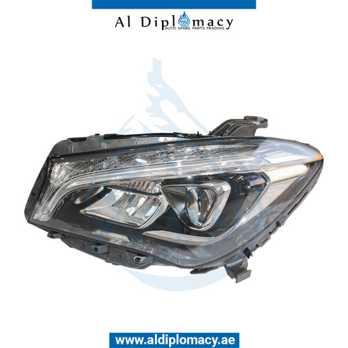 Right Headlight, STATIC LED for Mercedes-Benz CLA Class W117 (2013-2022) models, Part Number A1179069900