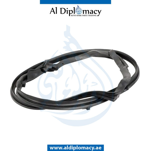 Left Side FRONT DOOR SEALING FRAME, Mercedes-Benz S Class W126 models by Original Mercedes, Part Number A1267200378