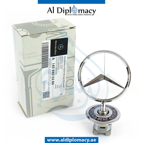 HOOD MERCEDES STAR for Mercedes-Benz S Class W140 (1992-1999) models