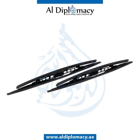 Front WIPER Blade, SET for Mercedes-Benz M Class W163 (1998-2005) models, Part Number A1638200445