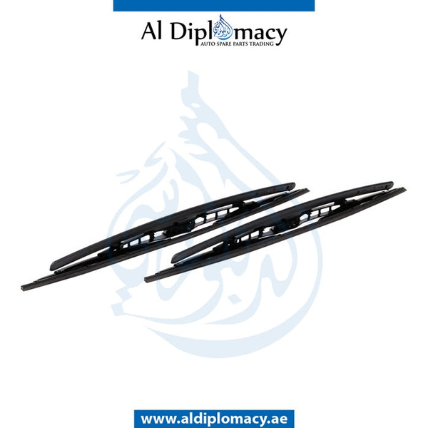 Front WIPER Blade, SET for Mercedes-Benz M Class W163 (1998-2005) models, Part Number A1638200445