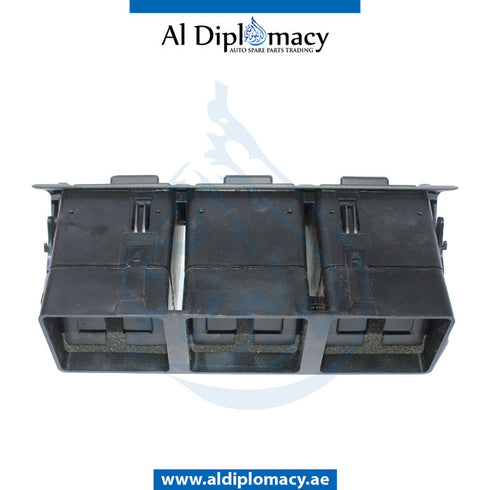 Front A/C Grille, CENTER for Mercedes-Benz M Class W163 (1998-2005) models