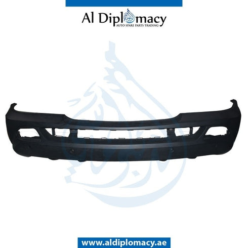 Front Bumper, WITH SENSOR HOLE for Mercedes-Benz M Class W163 (1998-2005) models, Part Number T-1638804770