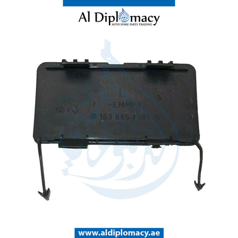 Rear BUMPER TOWING HOOK COVER for Mercedes-Benz M Class W163 (1998-2005) models