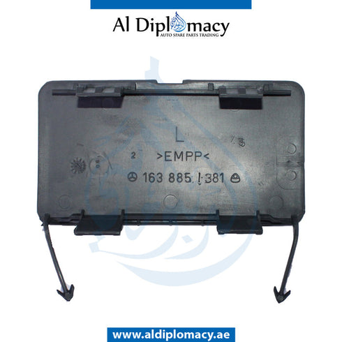 Rear BUMPER TOWING HOOK COVER for Mercedes-Benz M Class W163 (1998-2005) models