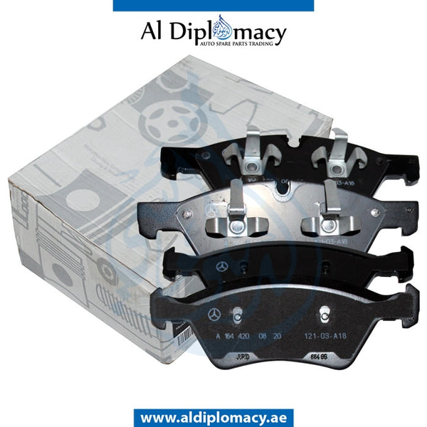 BRAKE PAD, FRONT, Mercedes-Benz R Class W251 models by Original Mercedes, Part Number A0044204020 / A1644202220 / A0004209704 / A1644200820