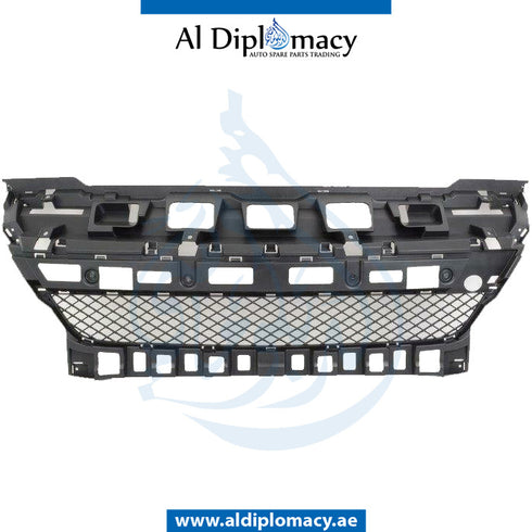 Front Lower BUMPER BASIC Carrier, WITH CENTER GRILLE for Mercedes-Benz GL Class X164 (2006-2012) models, Part Number A1648852465