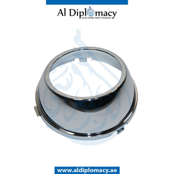 Left FOG LAMP Cover, CHROME for Mercedes-Benz M Class W164 (2006-2011) models, Part Number A1648852723