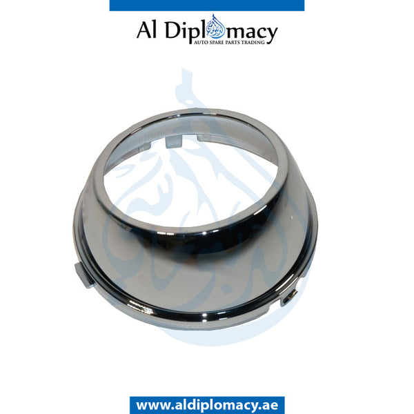 Left FOG LAMP CHROME COVER for Mercedes-Benz M Class W164 (2006-2011) models, Part Number A1648852922